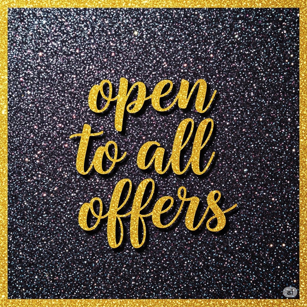 ✨ OPEN TO ALL OFFERS ✨